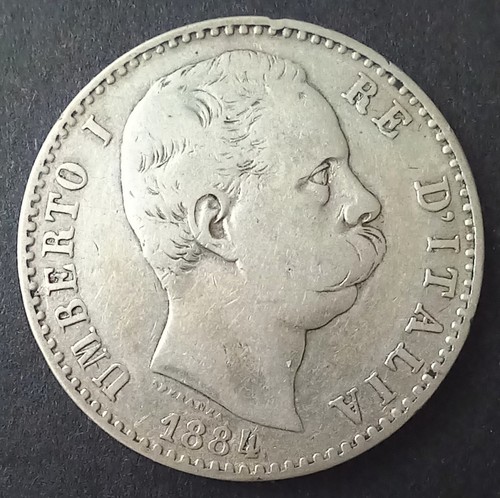 Regno lire stemma 1884 - 2,
