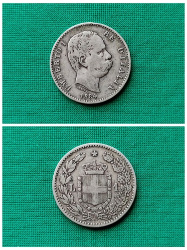Italia umberto 1 lira - d'italia.umberto,