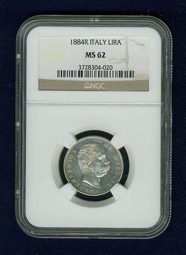 Regno italia 1884 - regno, moneta