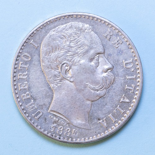 Umberto lire 1884 roma - 2, spl
