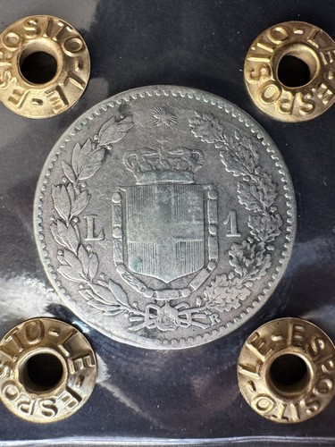 Lira 1884 umberto - 1,