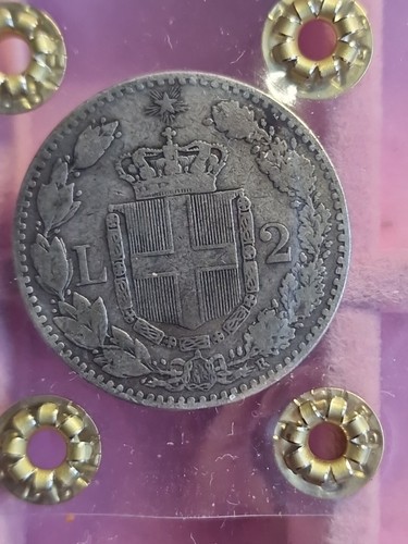 Lire del 1884 regno - 2,