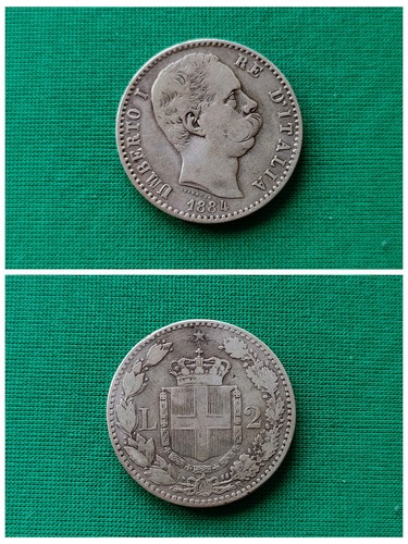 Italia umberto 2 lira - d'italia.umberto, i.2