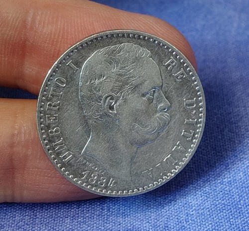 Lire 1884 argento - 2,