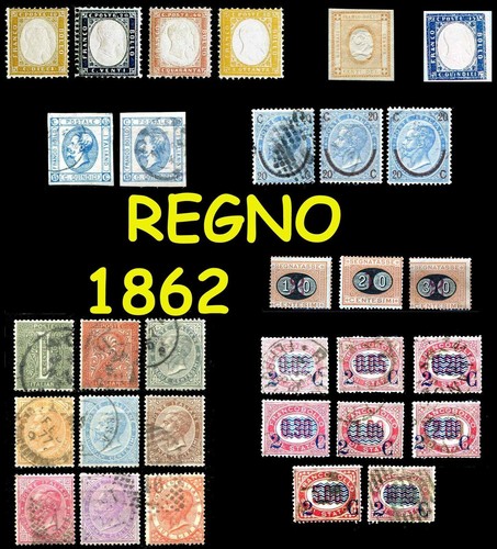 Italia regno serie - dal, 1862