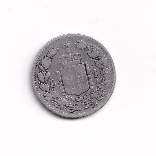 Regno umberto 1884 moneta - i,