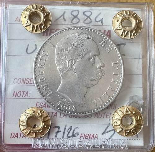 Regno italia umberto i 1884 - regno,