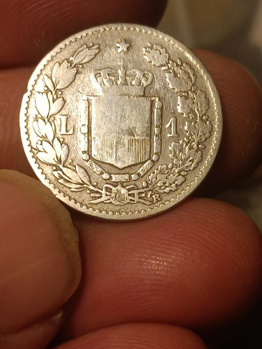 Lira 1884 rara 1886 1887 - 1884, rara/1886/1887
