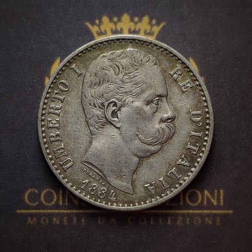 Lire scudo 1884 - -,